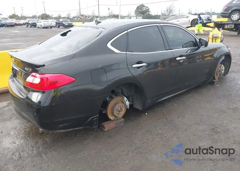 2013 Infiniti M37 z USA, uszkodzony, nr VIN JN1BY1AP7DM513623
